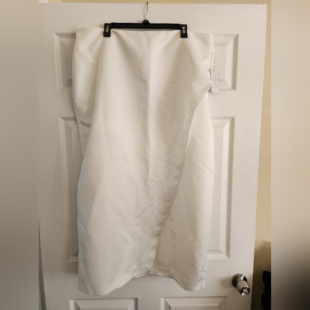 White Midi Skirt